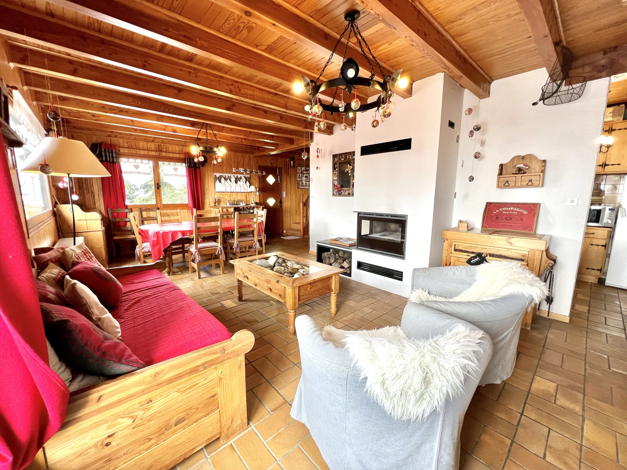 (73) LA TOUSSUIRE / Joli chalet - Bel Extérieur - Vue panoramique - Cadre unique #10