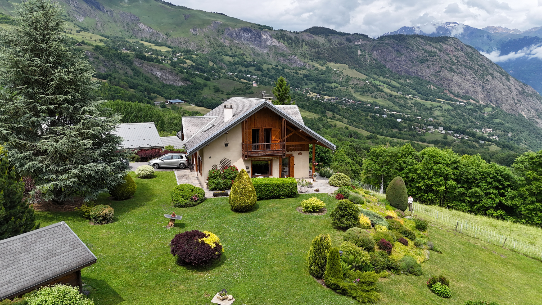 (73) SAINT-PANCRACE/ LES BOTTIÈRES   Maison familiale de charme   Jardin d’exception   Vue panoramique #45