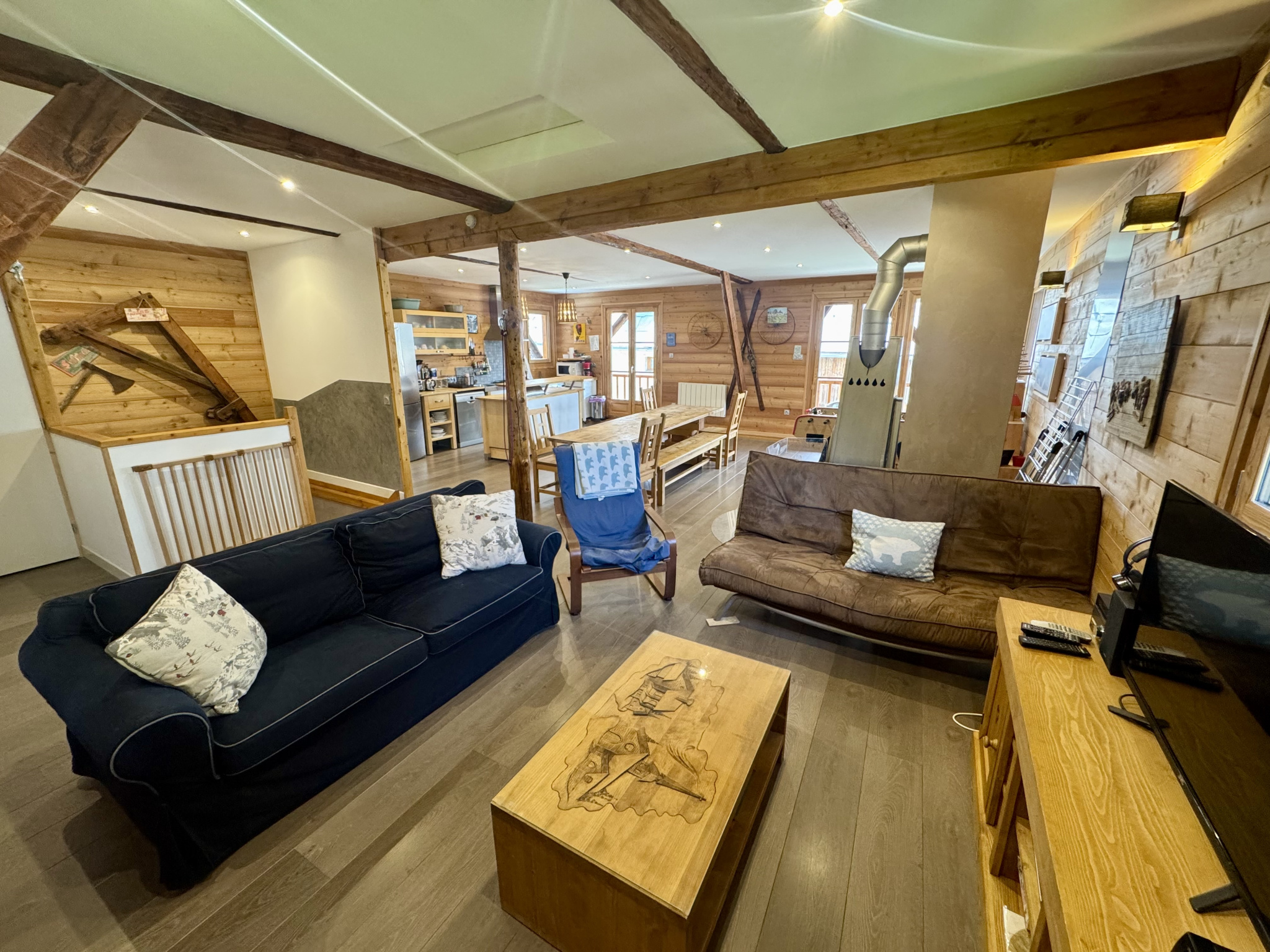 (73) ALBIEZ - Charmant chalet - rénové - 10 couchages - sauna #5