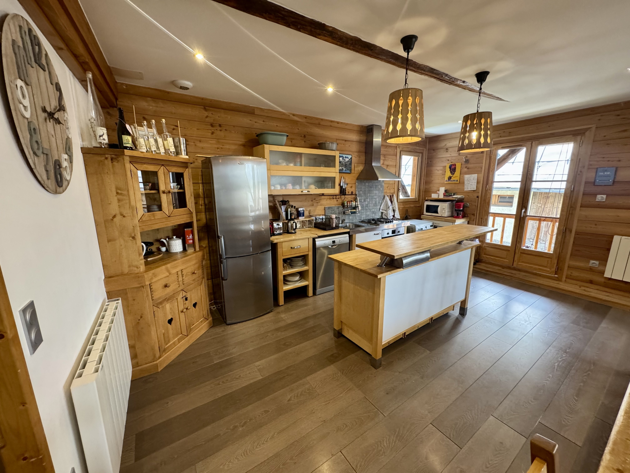 (73) ALBIEZ - Charmant chalet - rénové - 10 couchages - sauna #12