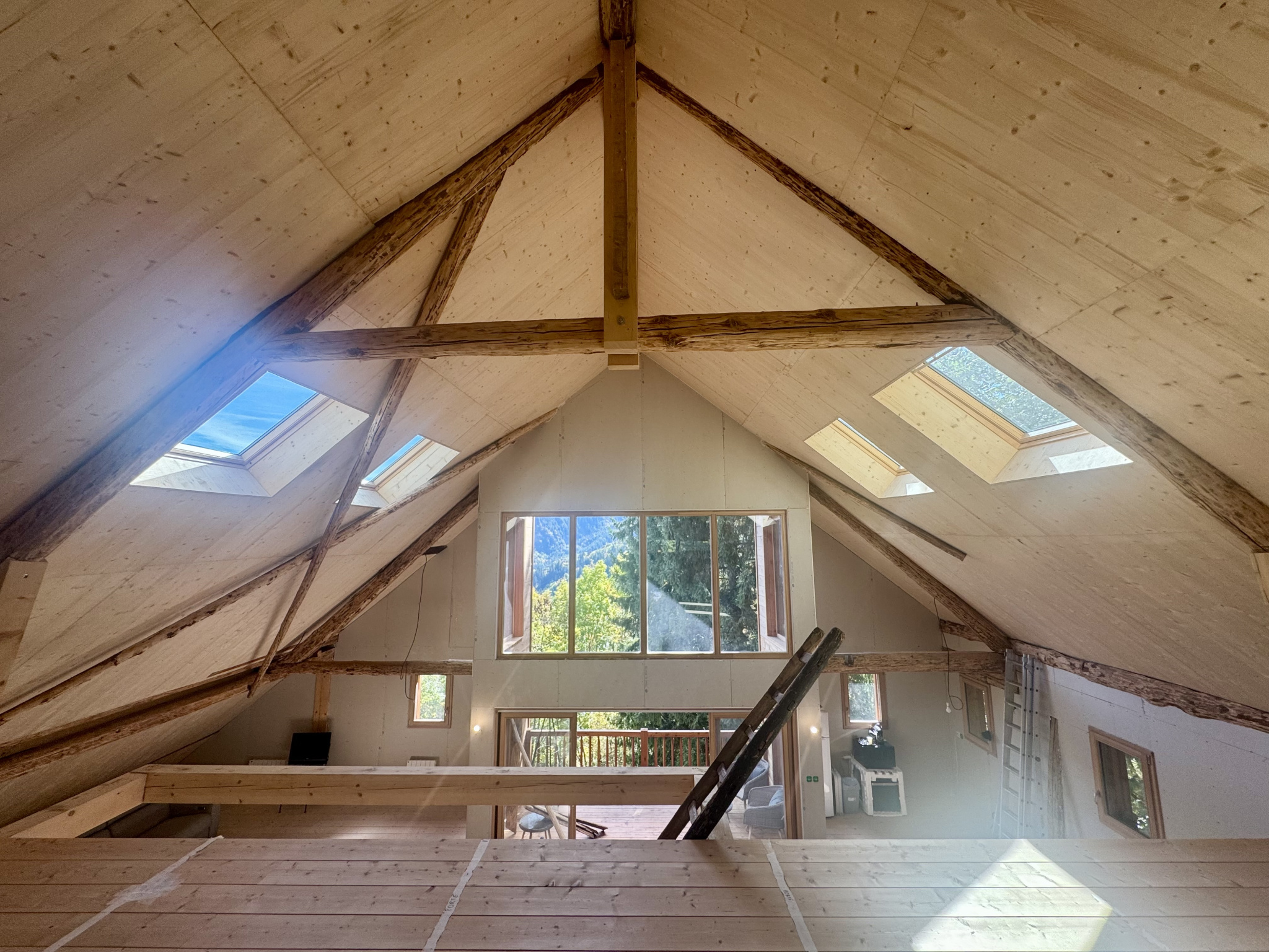 (73) VILLAREMBERT - Chalet d'exception - Vue panoramique - Séjour 70m2 - Grandes chambres - Jardin #14